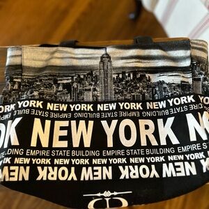 Robin Ruth Black and White New York Tote